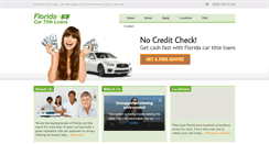Desktop Screenshot of fl-cartitleloans.com