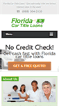 Mobile Screenshot of fl-cartitleloans.com